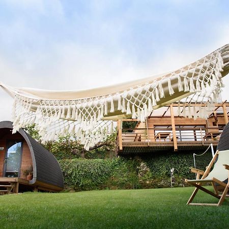 Glamping Hills Hotel Santa Comba de Rossas Buitenkant foto