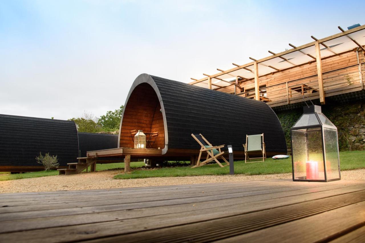Glamping Hills Hotel Santa Comba de Rossas Buitenkant foto