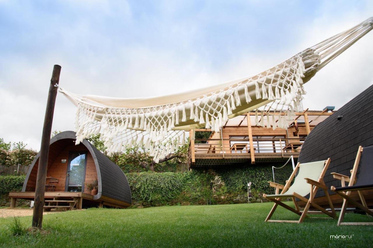 Glamping Hills Hotel Santa Comba de Rossas Buitenkant foto