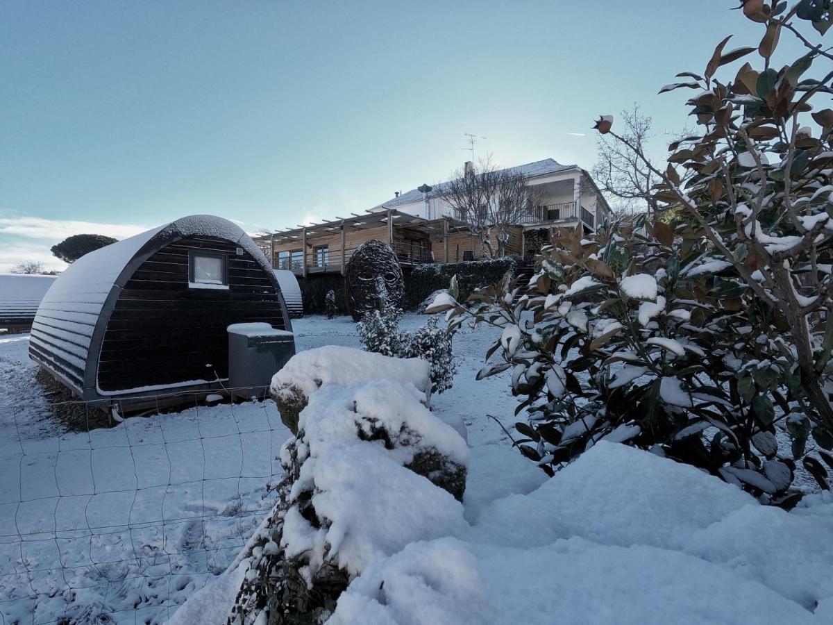 Glamping Hills Hotel Santa Comba de Rossas Buitenkant foto