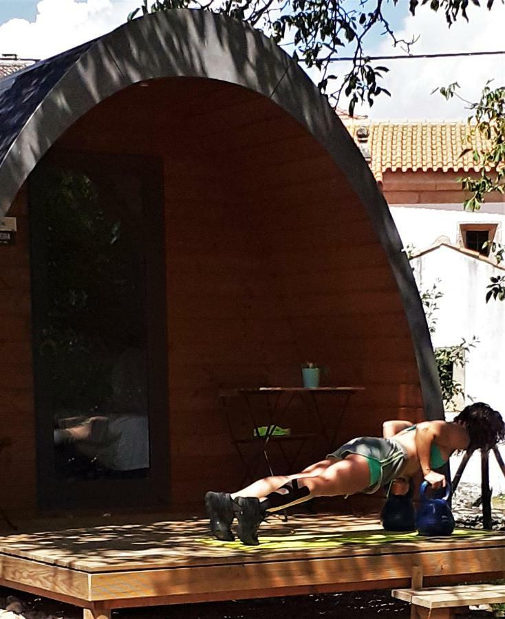 Glamping Hills Hotel Santa Comba de Rossas Buitenkant foto